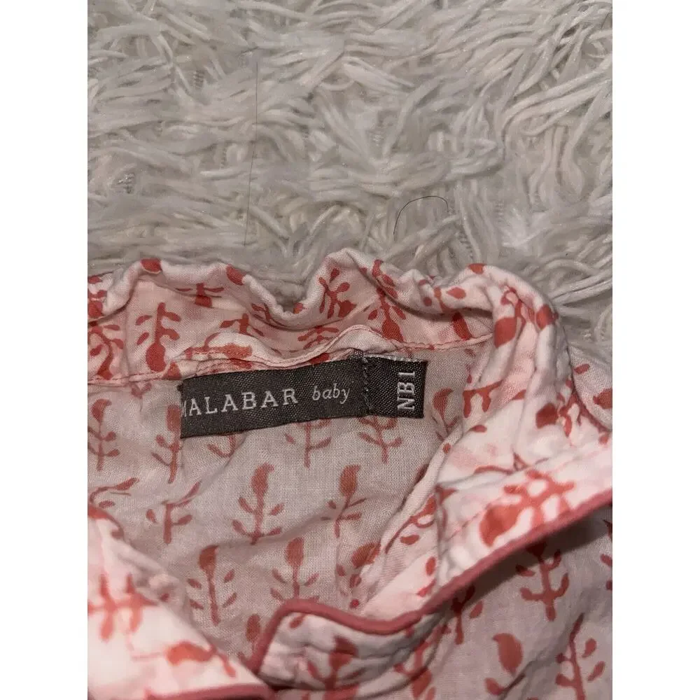 Malabar Baby Sz. NB 1 (6-12) Mo. Two Pc. Pj Set. Soft, Adorable, Exc. Quality